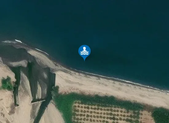 Satellite image of 100 MT DX TORRENTE COSERIE