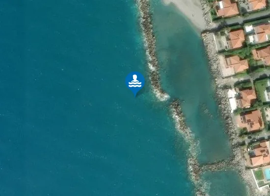 Satellite image of 150 MT SX FIUME SANGINETO