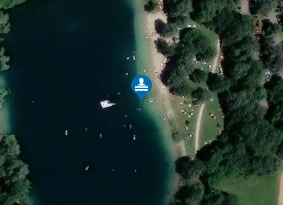 Satellite image of MUEHL SEE NEUFAHRN BFREISING WASSERWACHTSHAUS