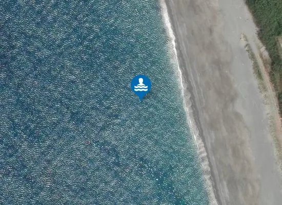 Satellite image of 100 MT SX CANALE VARCHERA