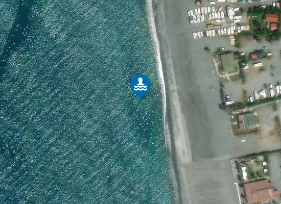 Satellite image of 100 MT SX CANALE REVOCE
