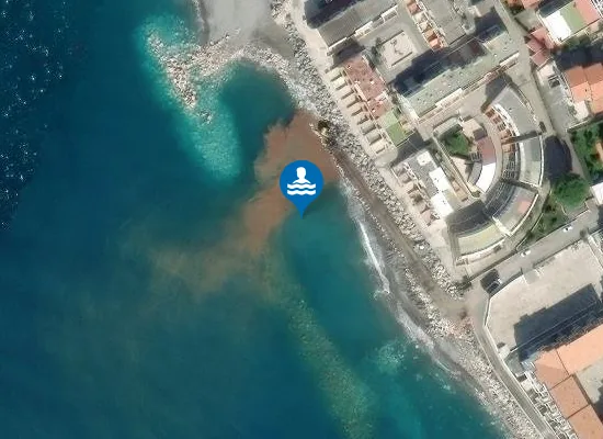 Satellite image of 250 MT SUD FIUME NOCE