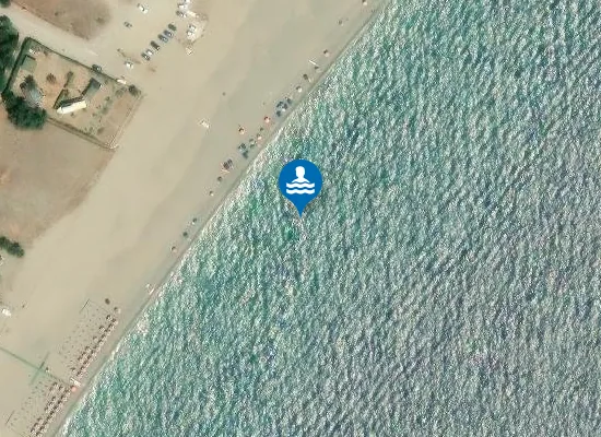 Satellite image of 200 MT A SUD F. CORACE