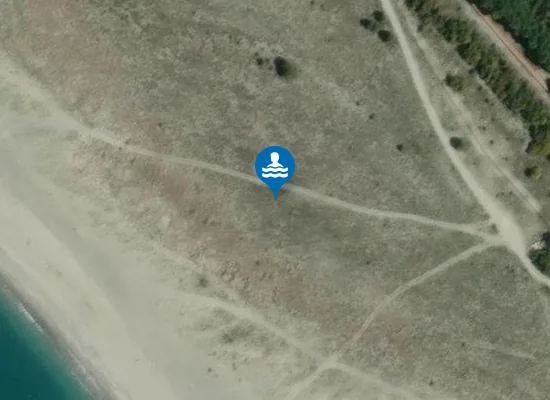 Satellite image of LIDO CAPO SUVERO