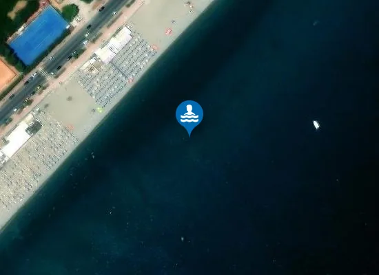 Satellite image of PASSAGGIO A LIVELLO VIA TASSO