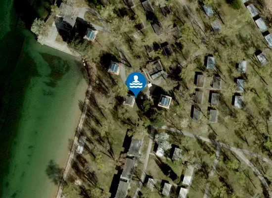 Satellite view of ALTE DONAU, GÄNSEHÄUFEL WEST