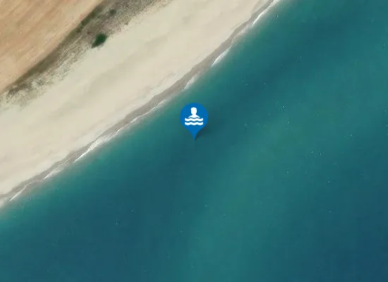 Satellite image of CAMPING LA PLAIA