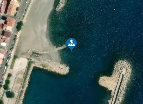 Satellite image of 200 MT NORD DEPURATORE CIRO'MARINA