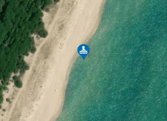 Satellite image of A 4 KM A SUD FIUME NETO