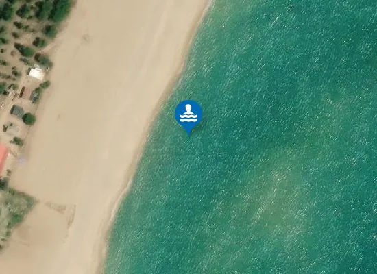 Satellite image of A 6 KM A SUD FIUME NETO