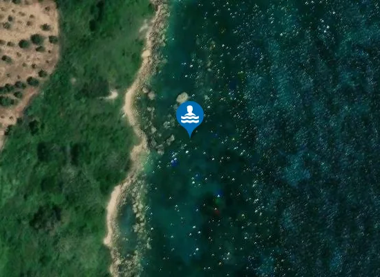 Satellite image of A 500 MT A NORD CAPO MARINELLA