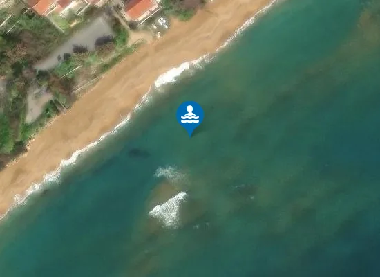 Satellite image of A 500 MT NORD PUNTA FRATTE