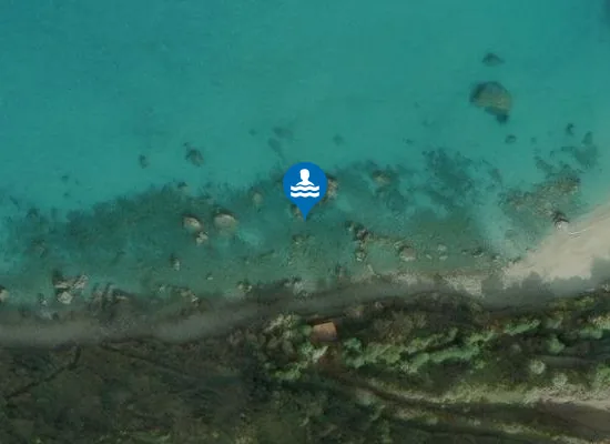 Satellite image of A 700 MT.NORD PUNTA TONNARA