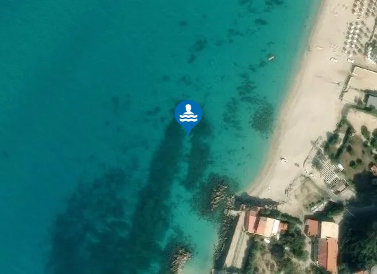 Satellite image of SPIAGGIA DEL TUONO