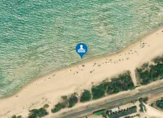 Satellite image of PONTE FERROVIARIO - TORRENTE KALATUBO