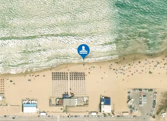 Satellite image of MT 200 A OVEST FIUME S.BARTOLOMEO N.53