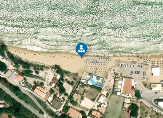 Satellite image of SPIAGGIA PROSPICIENTE ''LAMPARA''
