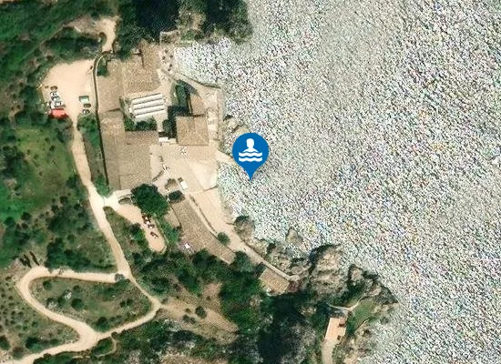 Satellite image of BAIA SCOPELLO - SCOGLI FARAGLIONI