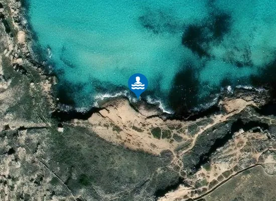 Satellite image of CALAROSSA