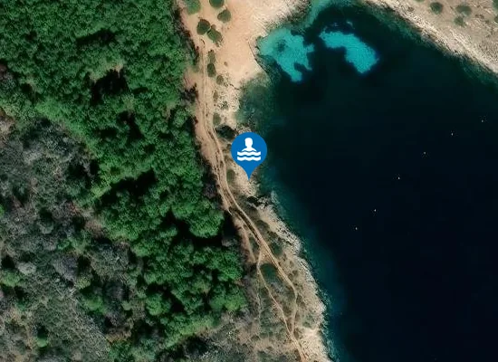 Satellite image of CALA MINDOLA LEVANZO FAVIGNANA