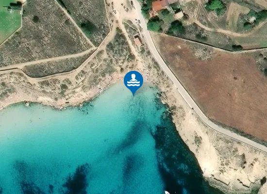 Satellite image of CALA AZZURRA