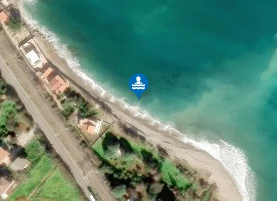 Satellite image of INIZIO LITORALE DELLA BRUCA