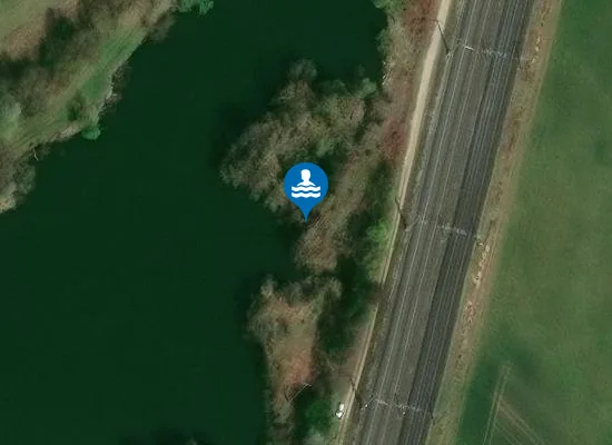 Satellite image of EBENSFELDER SEE EBENSFELD