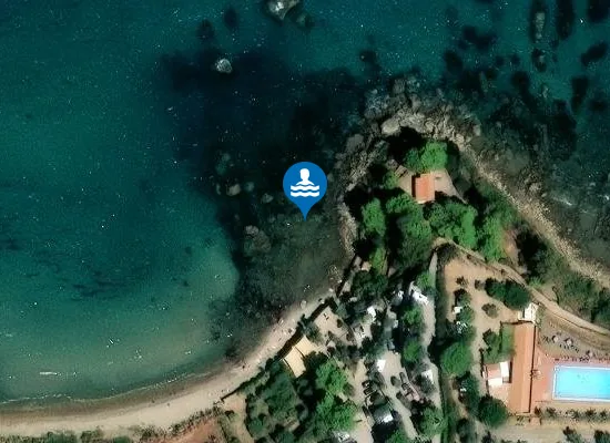 Satellite image of BAIA MAZZAFORNO LATO OVEST