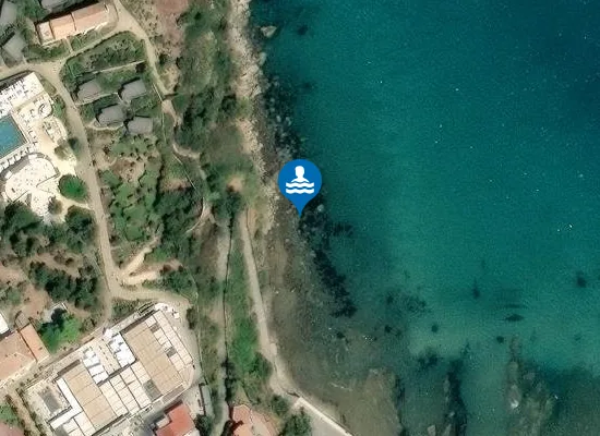 Satellite image of FINE LUNGOMARE S. LUCIA