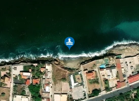 Satellite image of SPIAGGIA 200 M. OVEST VIA S. MARTINO