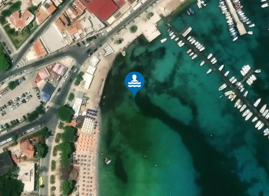 Satellite image of MONDELLO - SPIAGGIA LIBERA