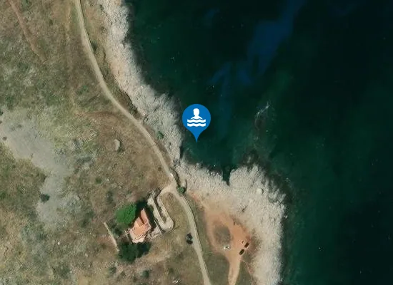 Satellite image of CAPO GALLO 500 MT. EST DAL FARO