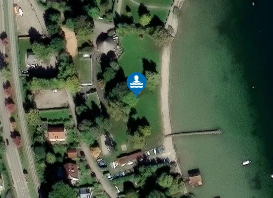 Satellite image of AMMERSEE DIESSEN AAMMERSEE RIEDERAU STRANDBAD WESTUFER