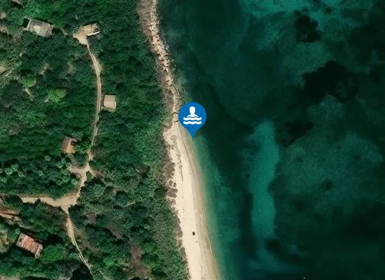 Satellite image of LUNGOMARE C.COLOMBO-ANG.VIA MAZZINI