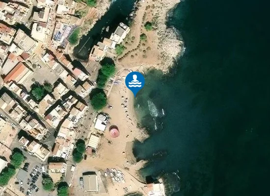 Satellite image of SPIAGGIA S. ELIA