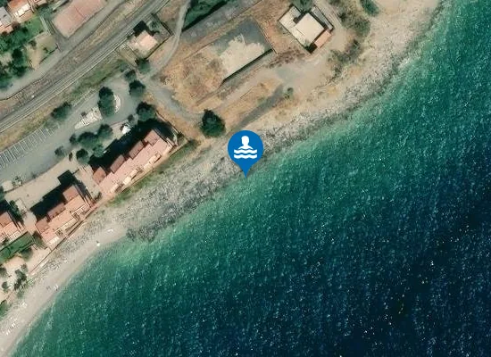 Satellite image of M 100 SUD FOCE TORRENTE S. FILIPPO