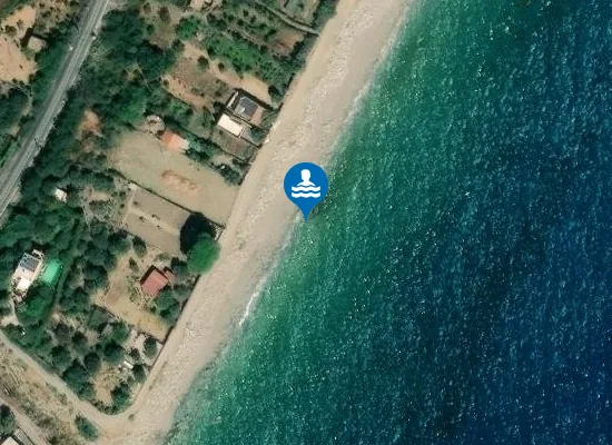 Satellite image of M 100 NORD FOCE TORRENTE S. FILIPPO