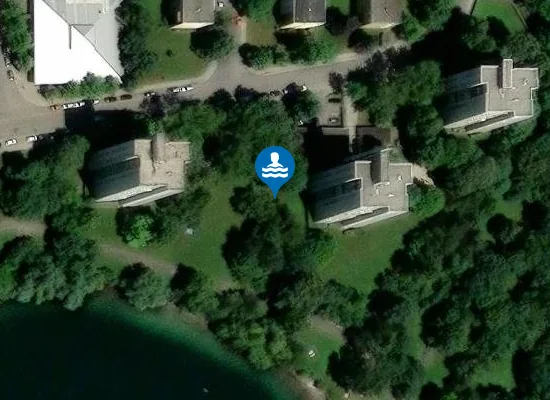 Satellite image of LERCHENAUER SEE MUENCHEN NORDUFER