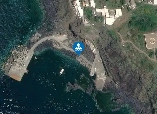 Satellite image of STROMBOLI GINOSTRA
