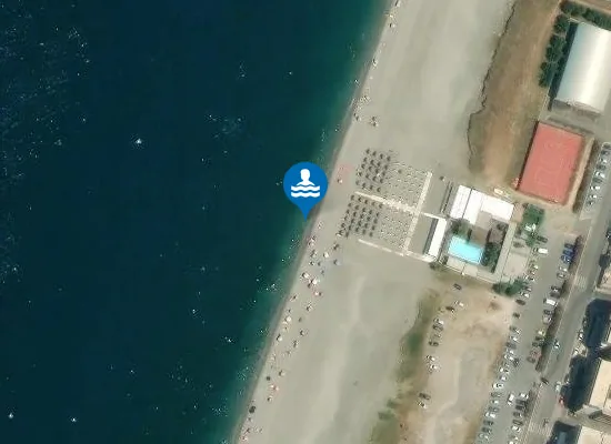 Satellite image of CONDOTTA SOTTOMARINA VIA MARINAIO D'ITALIA INCROCIO VIA REGIS