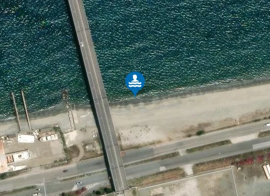 Satellite image of PONTILE ACCIAIERIA
