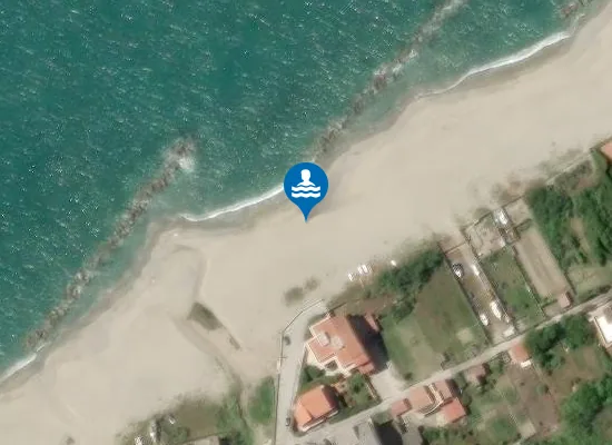 Satellite image of VIA DEL MARE