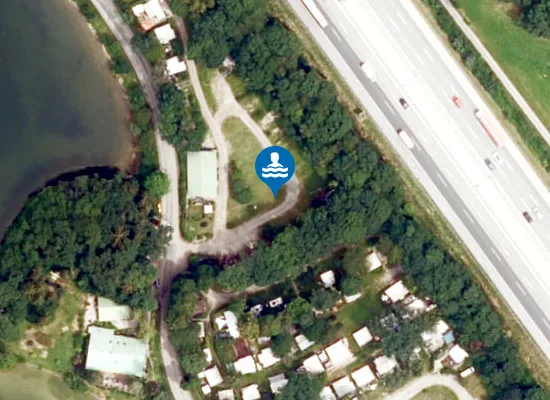 Satellite image of SEEHAMER SEE WEYARN LIEGEWIESE CAMPINGPLATZ