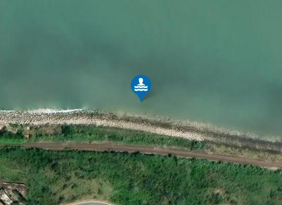 Satellite image of M 200 EST FOCE TORRENTE CIARAMISELLO