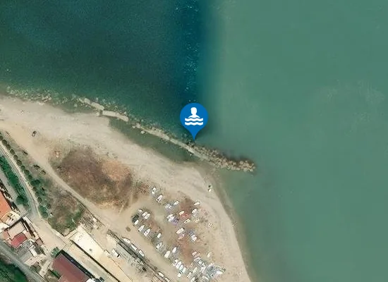 Satellite image of M 200 OVEST FOCE TORRENTE CIARAMISELLO