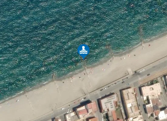 Satellite image of VIA LUNGOMARE INCROCIO VIA MANZONI