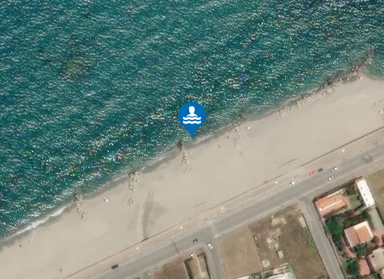 Satellite image of VIA LUNGOMARE INCROCIO VIA SICILIA