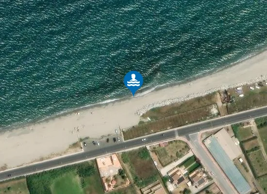 Satellite image of M 350 OVEST FOCE TORRENTE FONDACHELLO