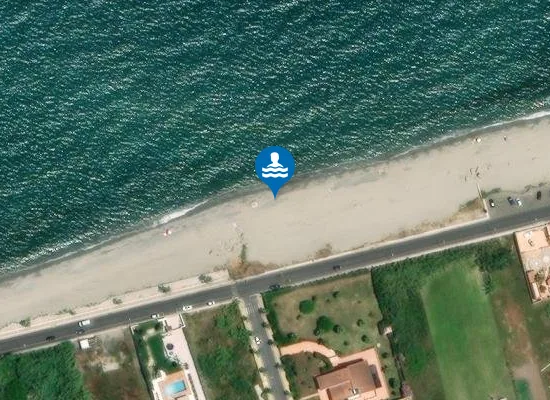 Satellite image of TORREGROTTA M 500 OVEST FOCE TORRENTE FONDACHELLO