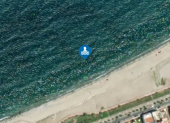 Satellite image of VIA LUNGOMARE INCROCIO VIA V. EMANUELE ORLANDO